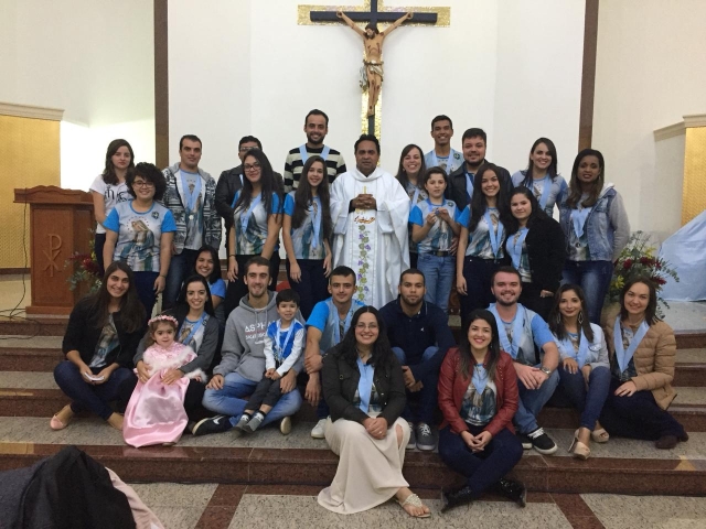 Retiro da Congregação Mariana Nossa Senhora das Graças e Santa Teresinha do Menino Jesus.