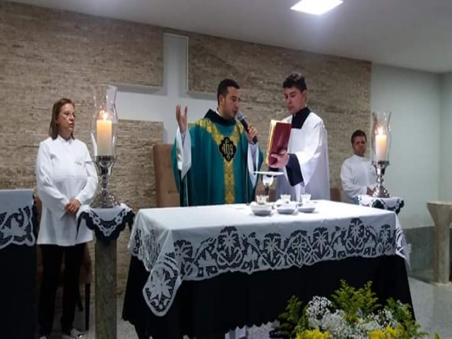 Tríduo da Festa de Nossa Senhora Aparecida no bairro Boa Esperança