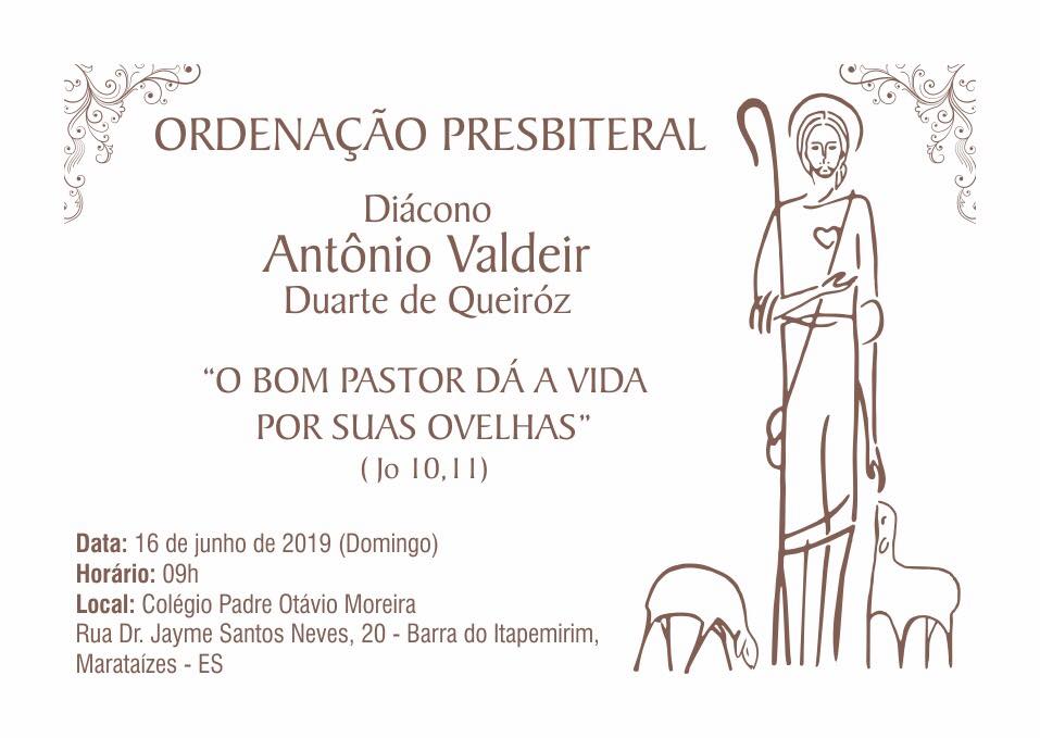 Diác. Antônio Valdeir de Queiroz