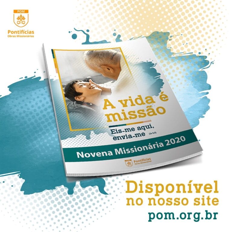 Novena missionária e materiais da Campanha 2020 já estão disponíveis no site das POM