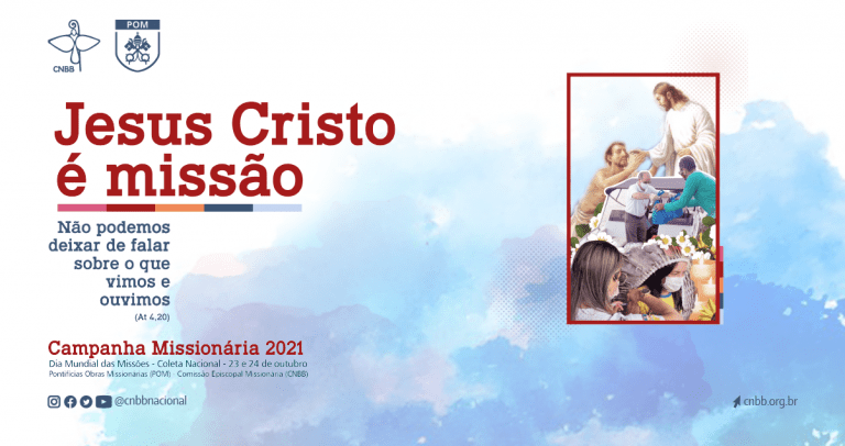 Lives, podcasts, novena e coleta missionária compõem programação especial da Campanha Missionária 2021