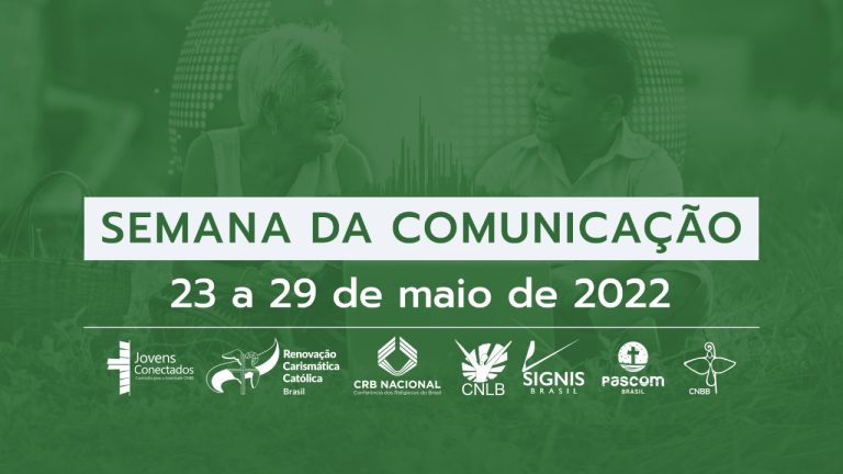 Semana da Comunicação acontece de 23 a 29 de maio com celebrações e momento de aprofundamento