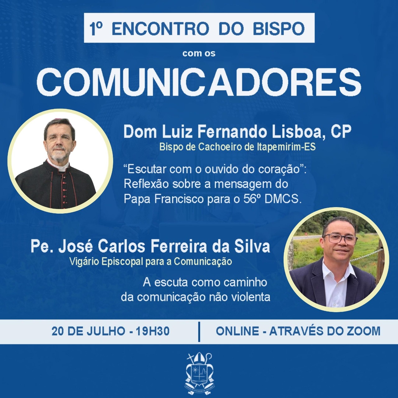 Encontro do Bispo com os Comunicadores