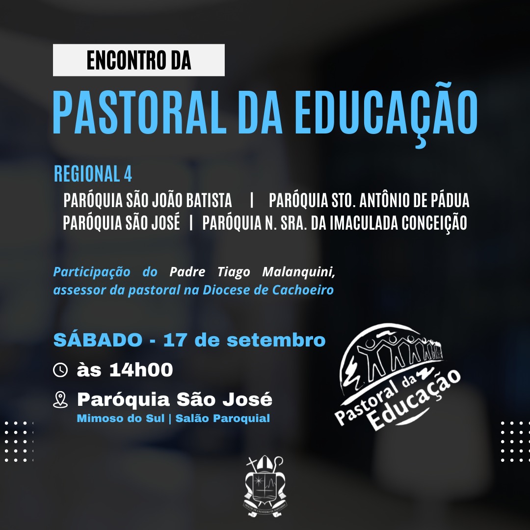 Pastoral da Educação