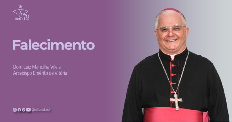 Falece o bispo emérito da arquidiocese de Vitória (ES), dom Luiz Mancilha Vilela, aos 80 anos