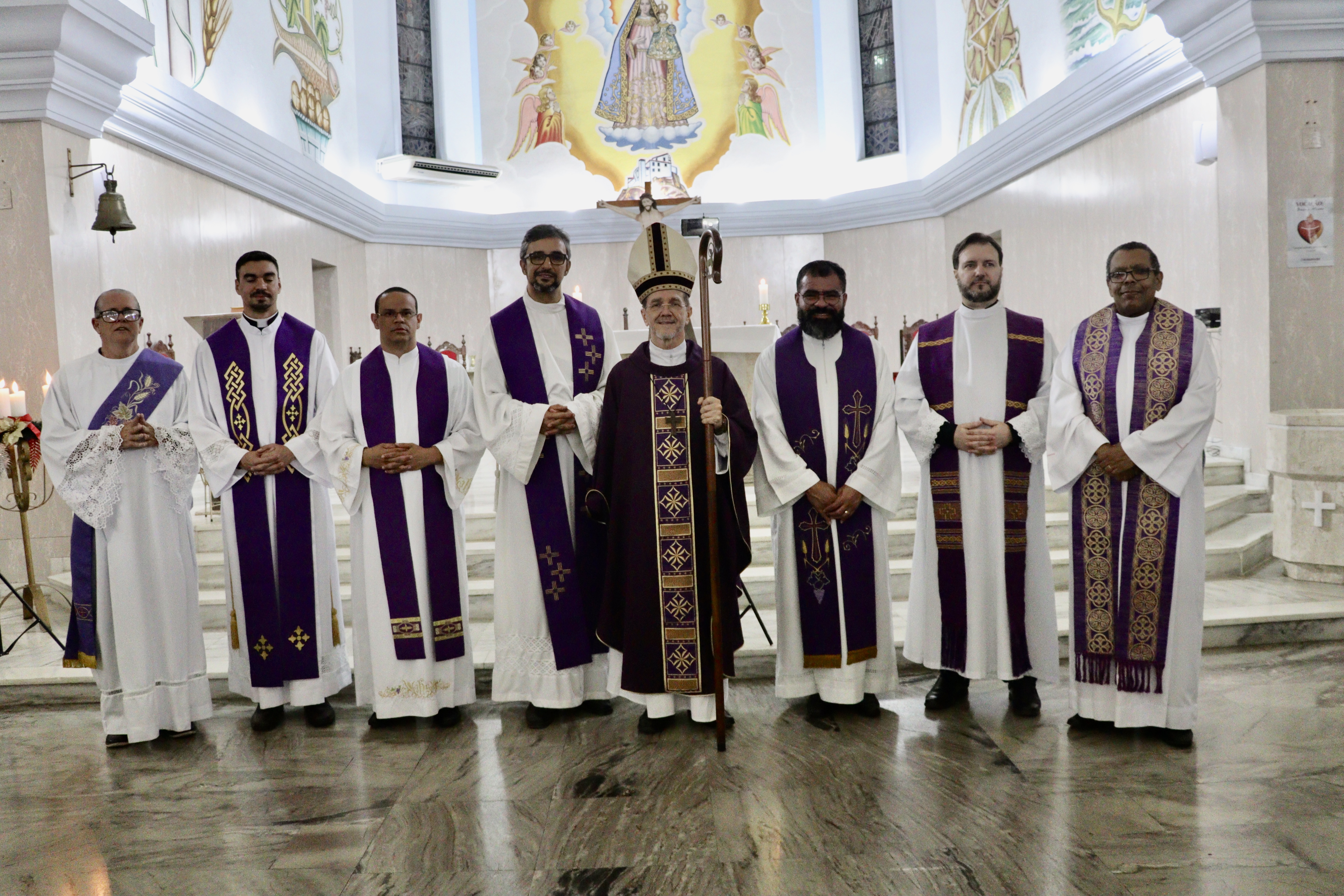 Missa de Apresentação dos novos Vigários Paroquiais da Paróquia Nossa Senhora da Penha, em Alegre