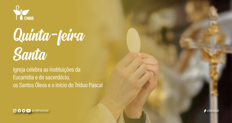 Quinta-feira da Santa: Igreja celebra as instituições da Eucaristia e do sacerdócio, os Santos Óleos e o início do Tríduo Pascal