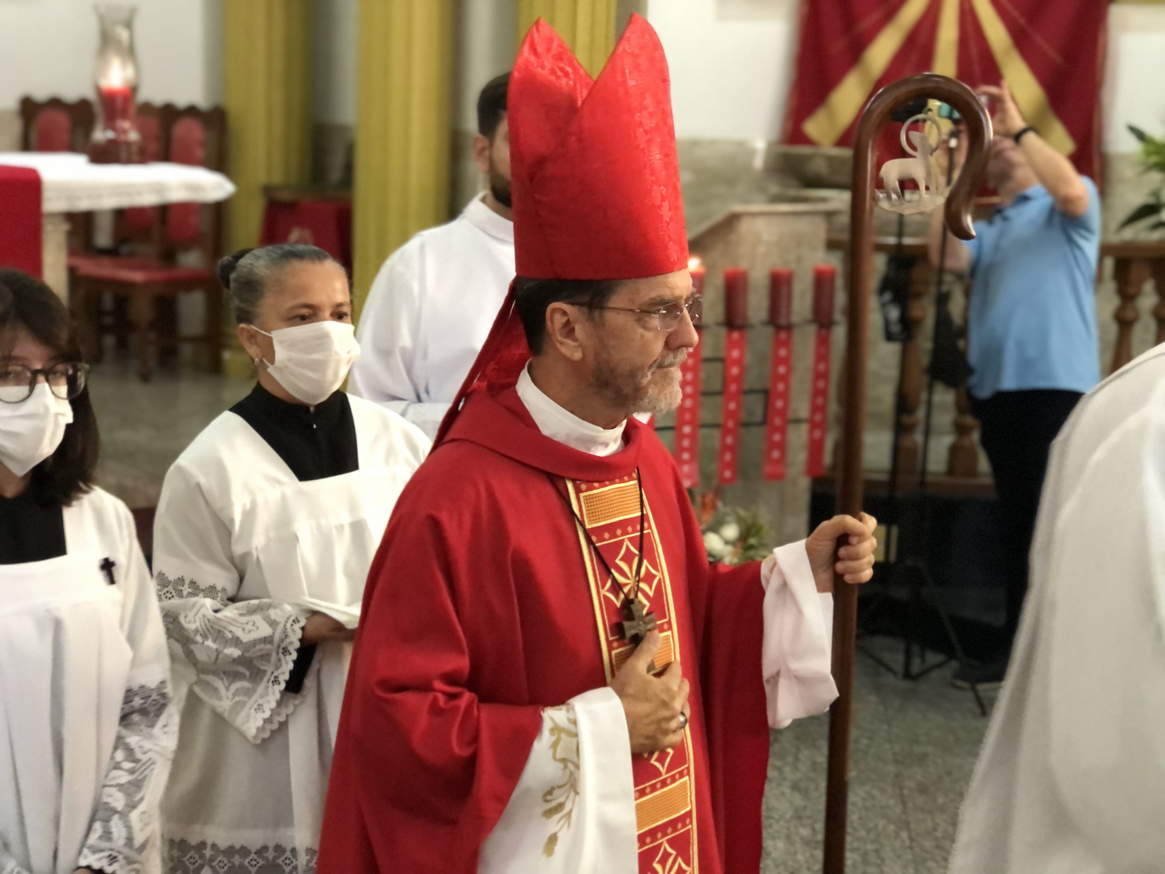 Na solenidade de Pentecostes, bispo destaca a liderança do Papa Francisco