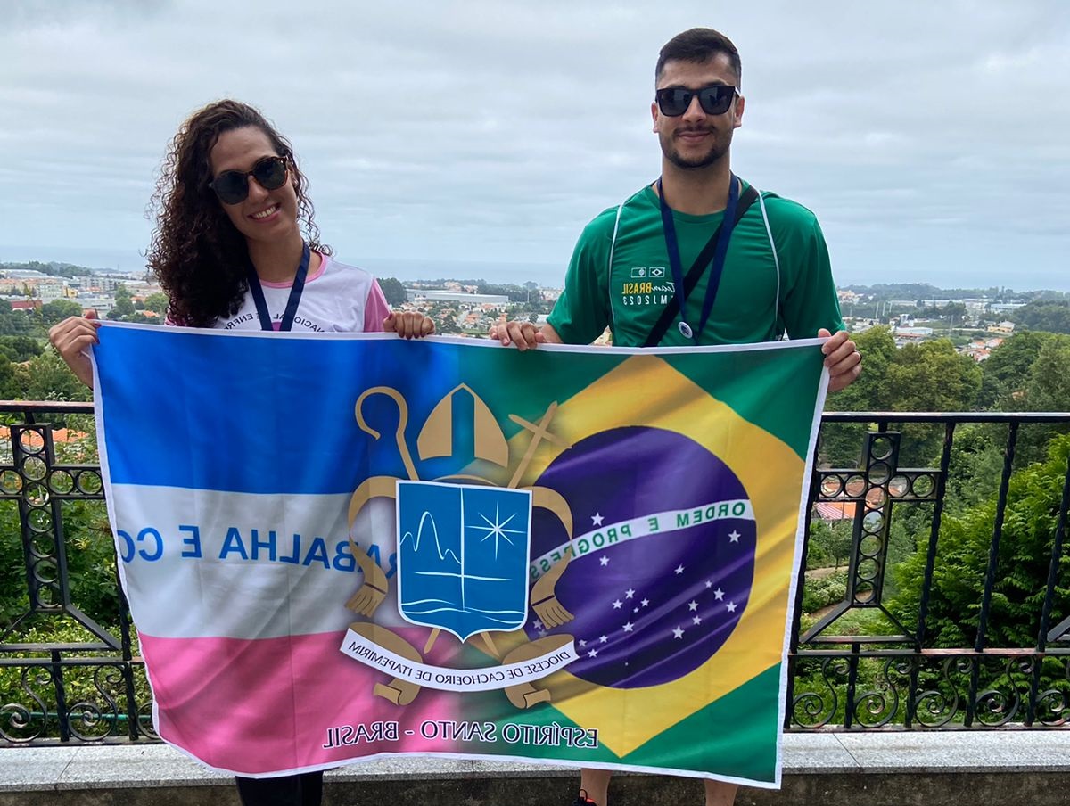 Representantes da Diocese de Cachoeiro chegam a Portugal para JMJ 2023