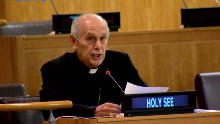 Dom Gabriele Giordano Caccia, Representante da Santa Sé na ONU em Nova York.