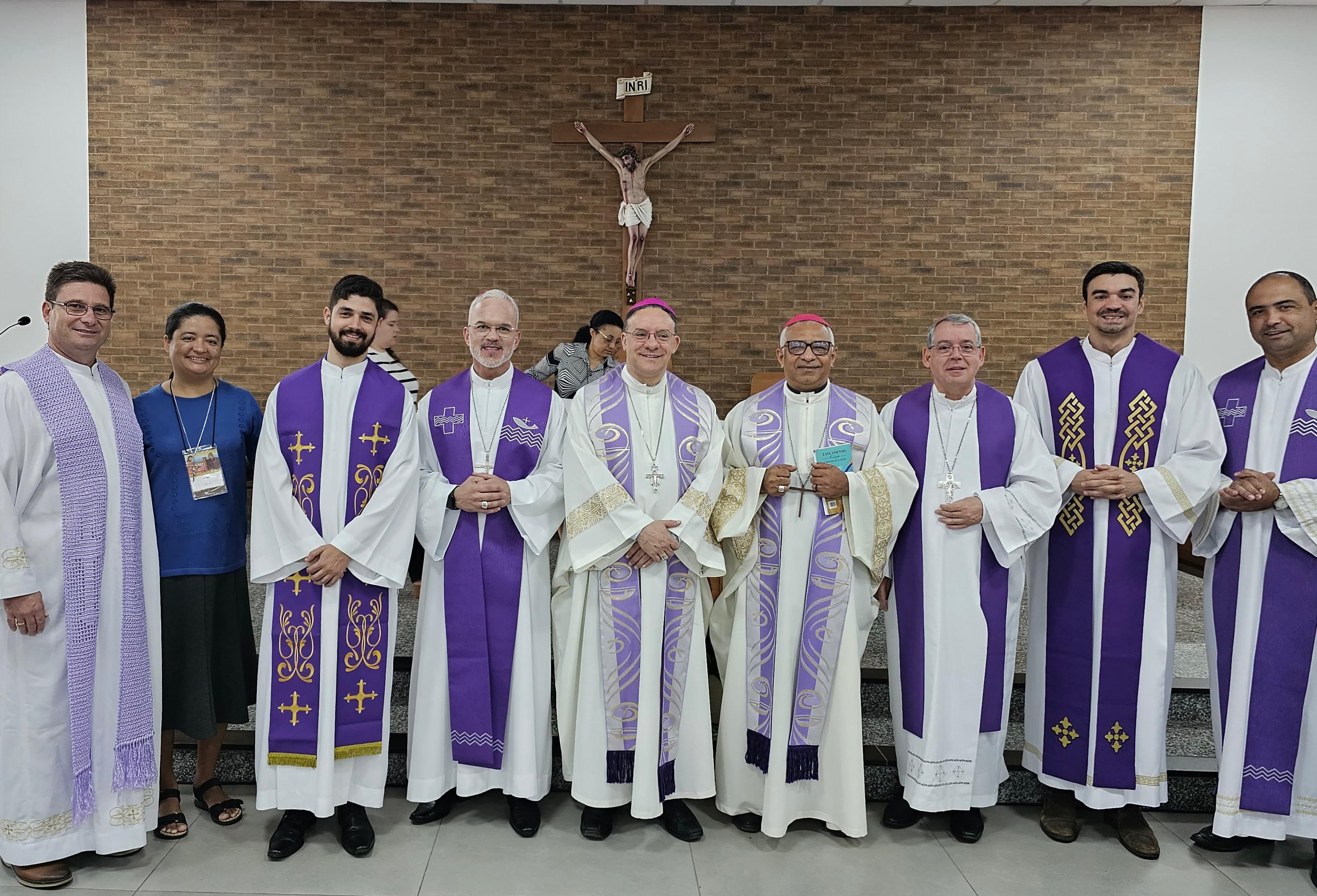 Representante da Diocese de Cachoeiro, participa de Seminário de Iniciação à Vida Cristã para Presbíteros, em Brasília