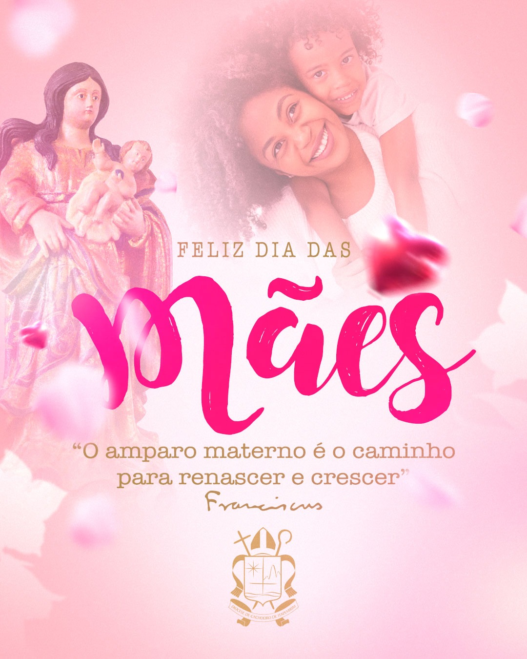 Hoje é celebrado o Dia das Mães