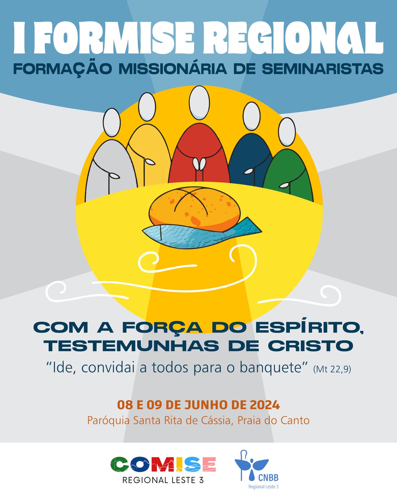 Convite: I FORMISE Regional - Formação Missionária de Seminaristas