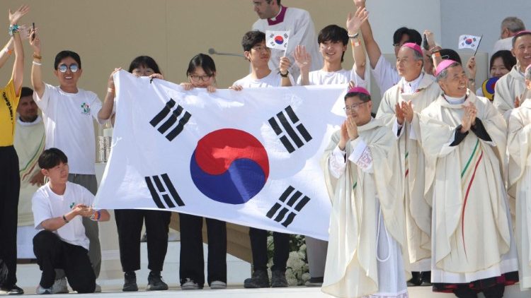 Em Lisboa, jovens peregrinos e bispos festejam o anúncio da Coreia como sede JMJ 2024