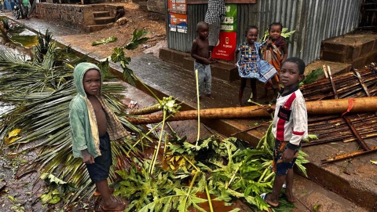 Efeitos do ciclone Chido em Moçambique