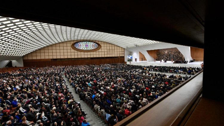 Sala Paulo VI durante uma Audiência Geral