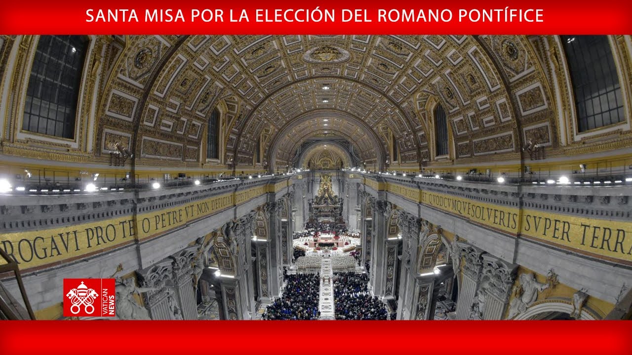 Missa celebrada nesta quarta-feira, 7 de maio, na Basílica de São Pedro, marca o início do processo de eleição do novo Papa