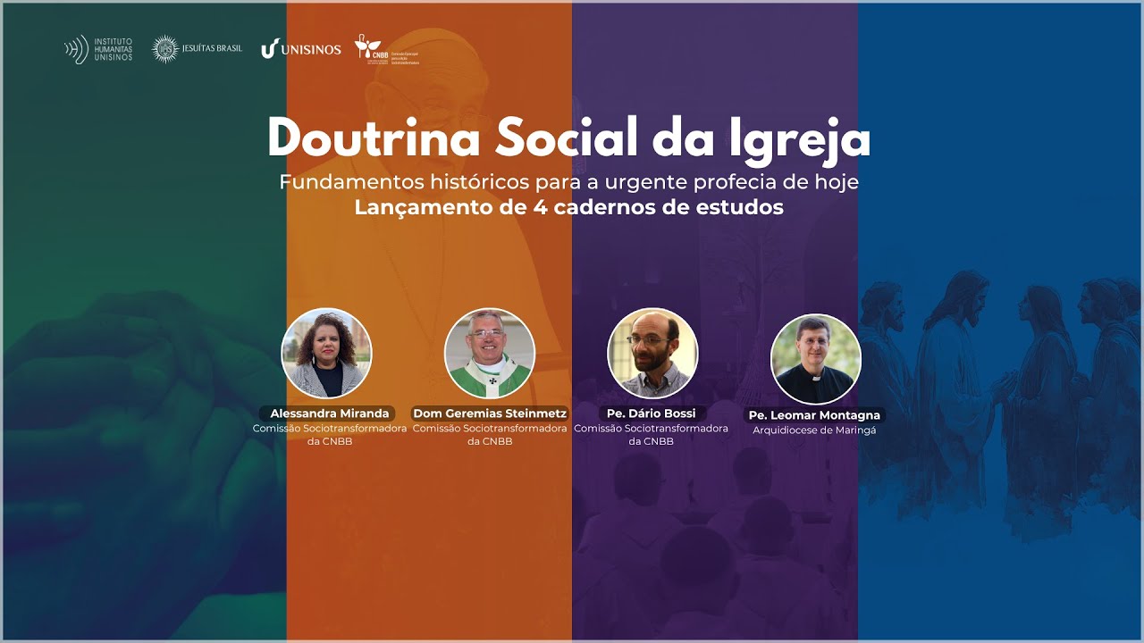 Comissão da CNBB lança coleção de publicações sobre a Doutrina Social da Igreja no dia 17 às 10h