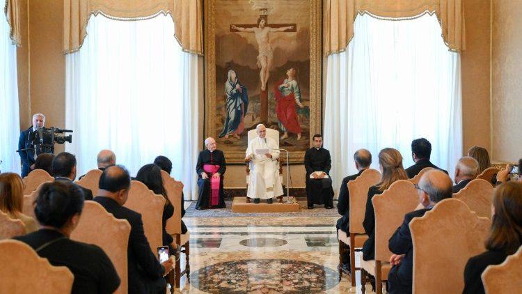 Papa Leão XIV discursa aos participantes do Encontro Jubilar promovido em Roma pelo Celam