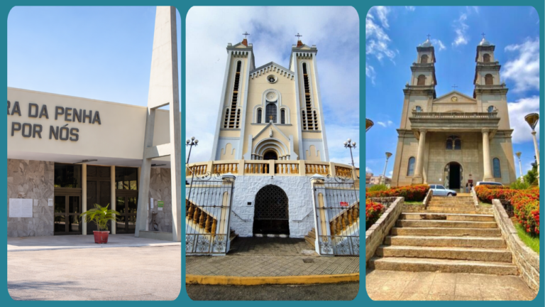 Três paróquias da Diocese de Cachoeiro têm Nossa Senhora da Penha como padroeira, mas festas locais seguem calendários próprios
